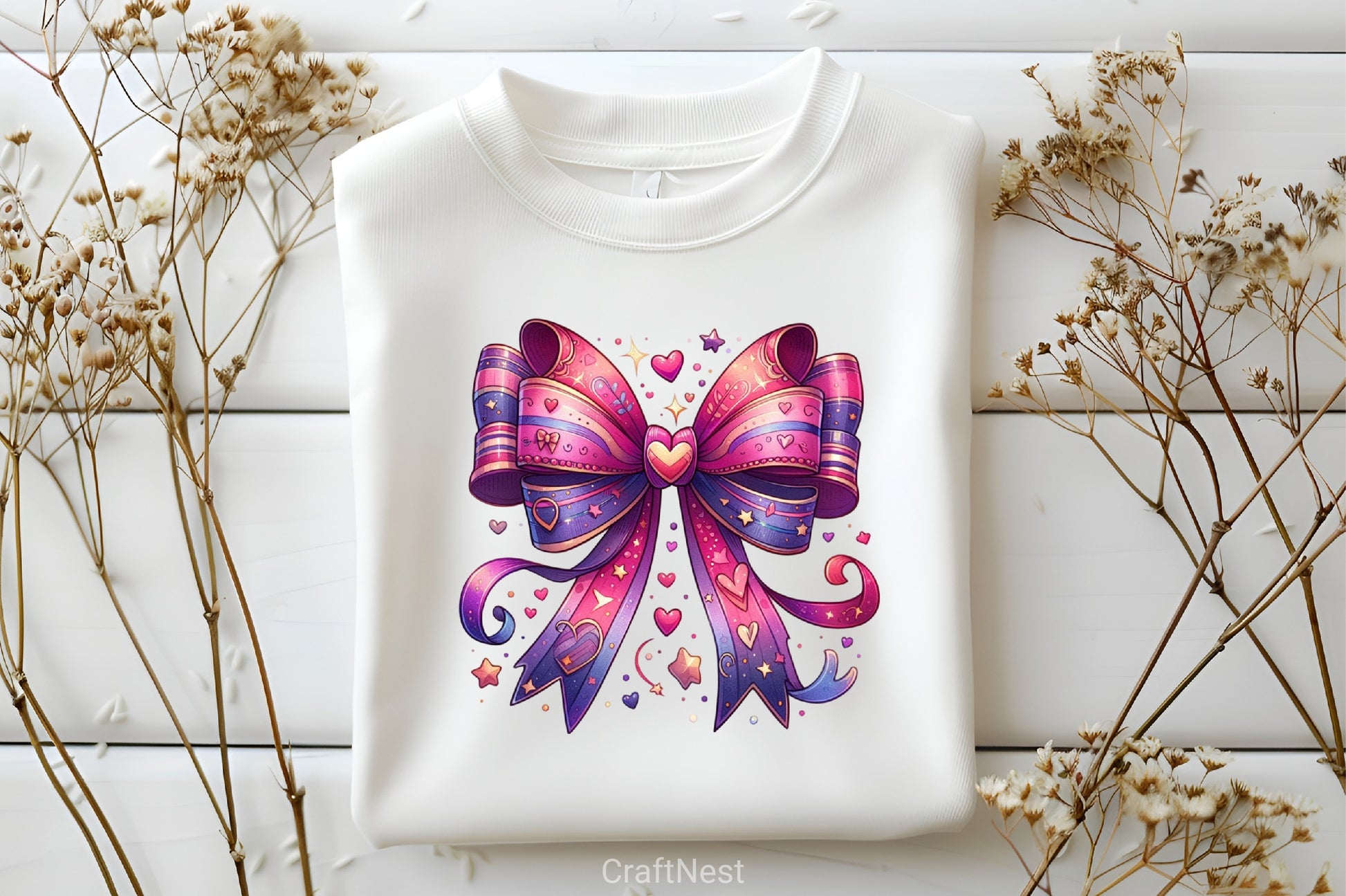 Coquette Valentine Clipart Bundle 12 - CraftNest - Digital Crafting and Art