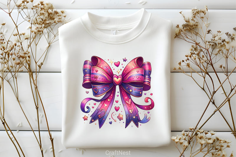 Coquette Valentine Clipart Bundle 12 - CraftNest - Digital Crafting and Art