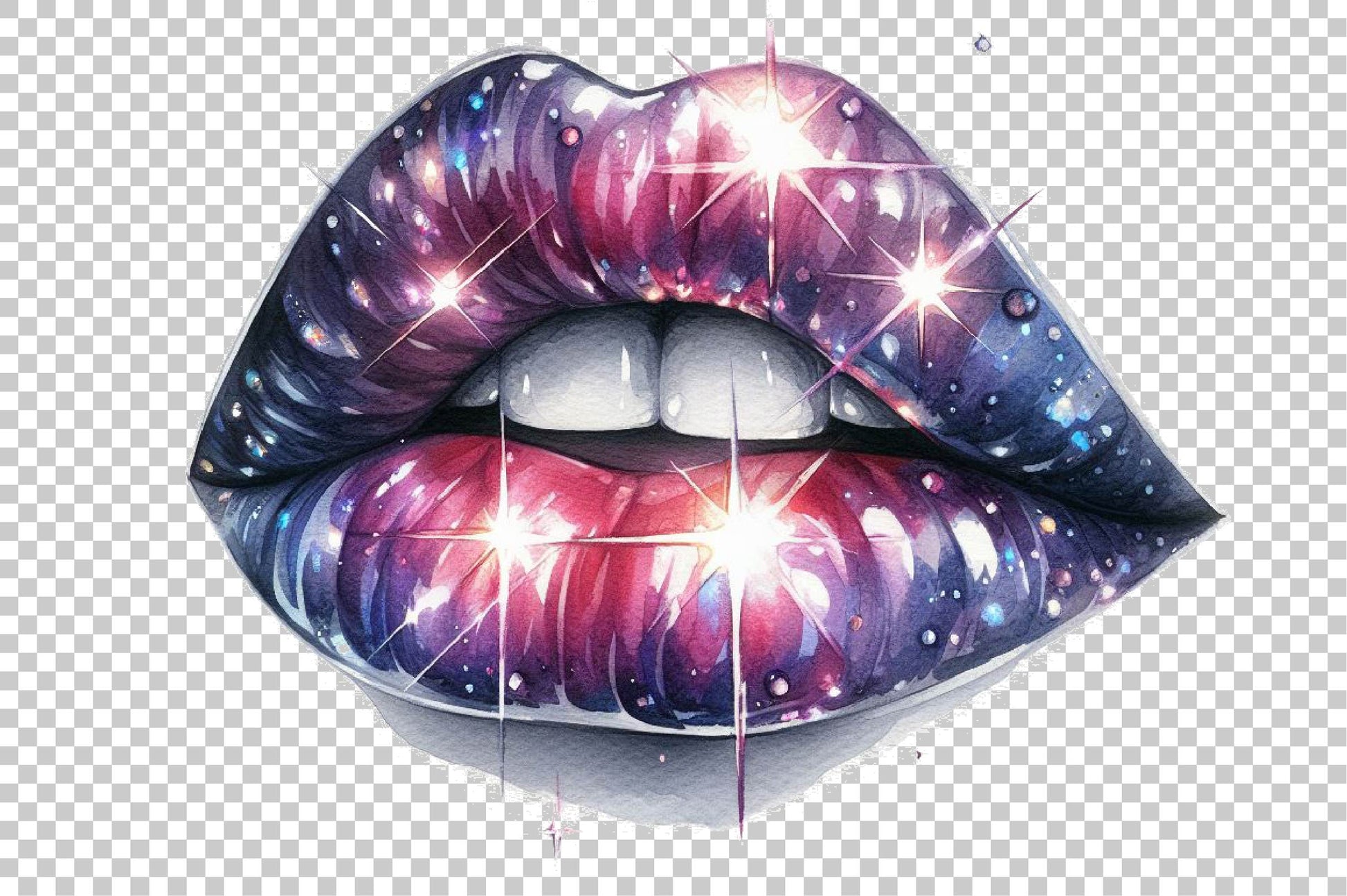 Kiss Lips Love Kisses Clipart Bundle - CraftNest - Digital Crafting and Art