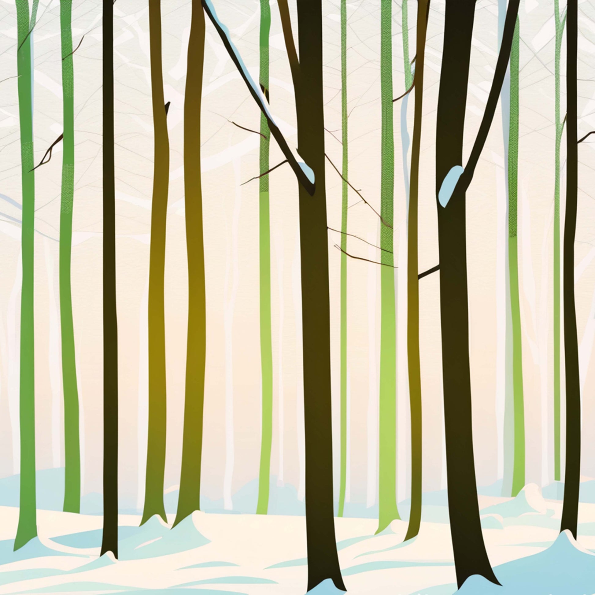 Winter Seamless Digital Paper 1 - CraftNest - Digital Crafting and Art