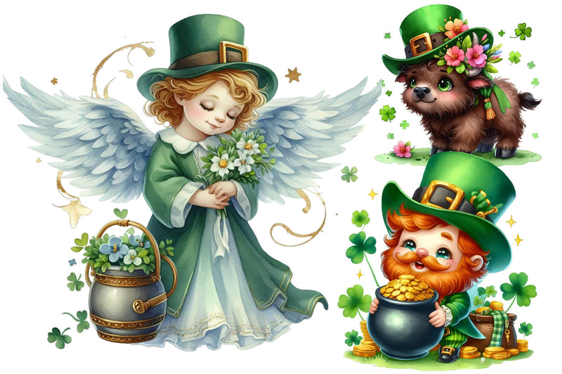St Patrick S Day Clipart Bundle 1 - CraftNest - Digital Crafting and Art