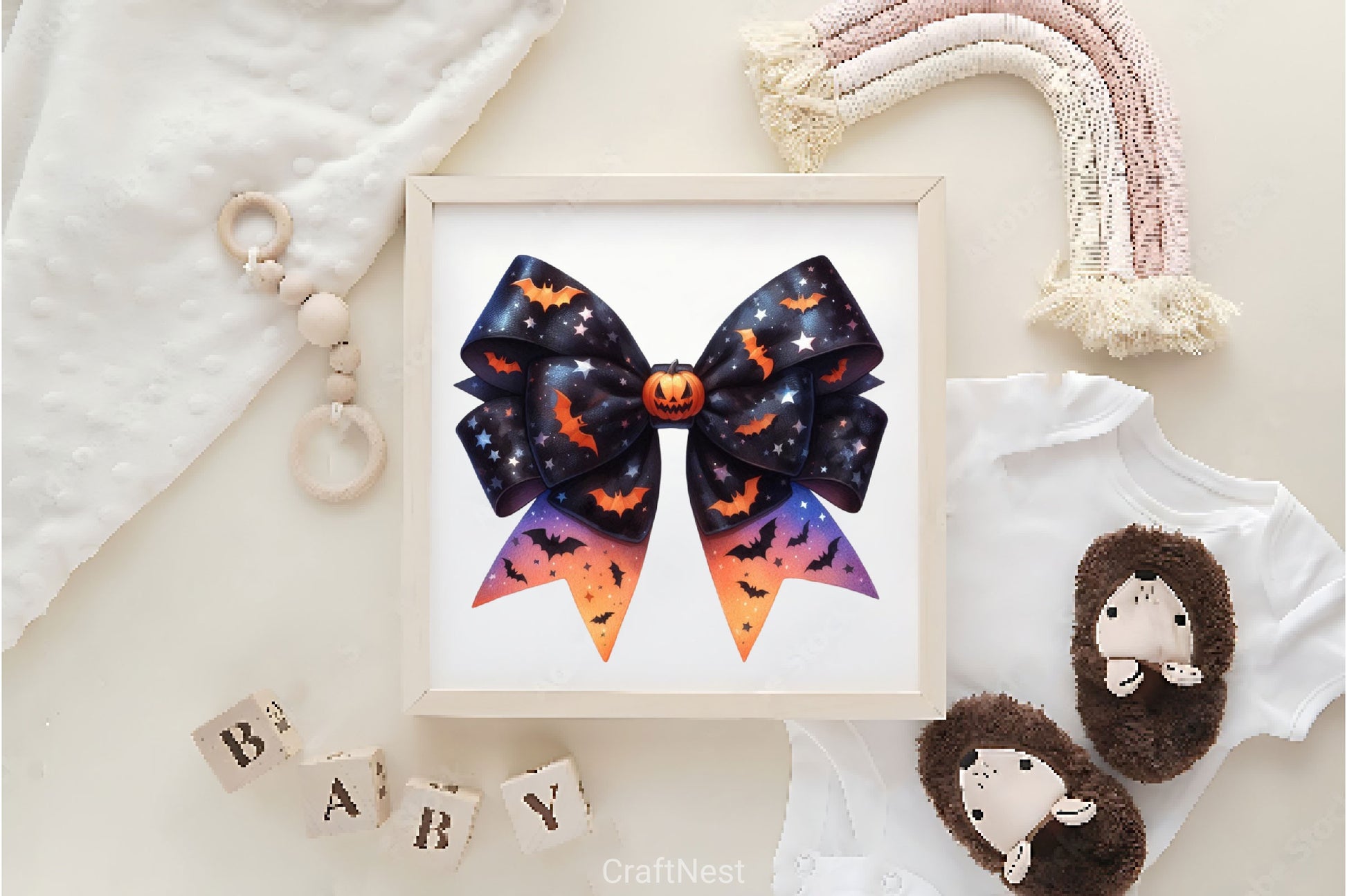 Halloween Coquette Bow Clipart Bundle 6 - CraftNest - Digital Crafting and Art