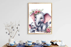 Mother's Day Elephant Clipart Bundle - CraftNest - Digital Crafting and Art
