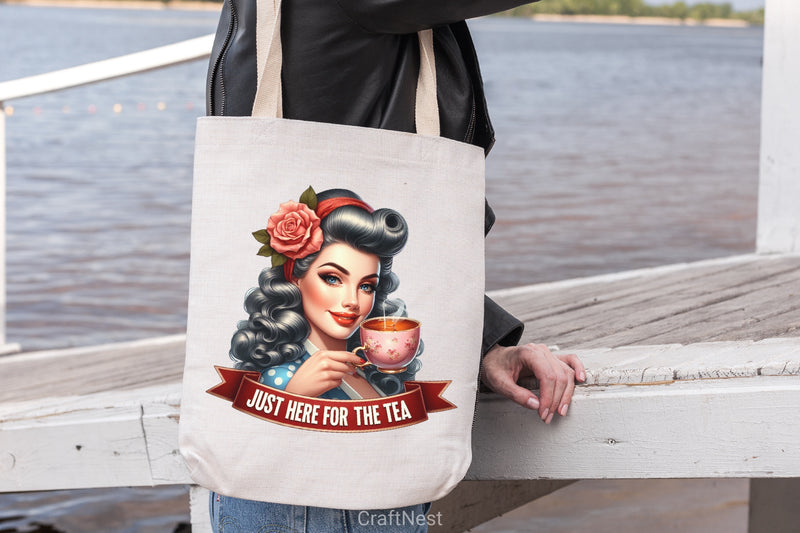 Just Here For The Tea Clipart Bundle 2 - CraftNest - Digital Crafting and Art