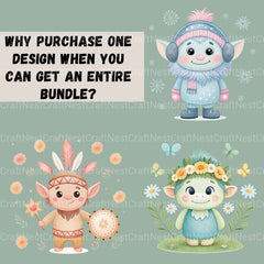 Trolls Updated Clipart Bundle - CraftNest - Digital Crafting and Art