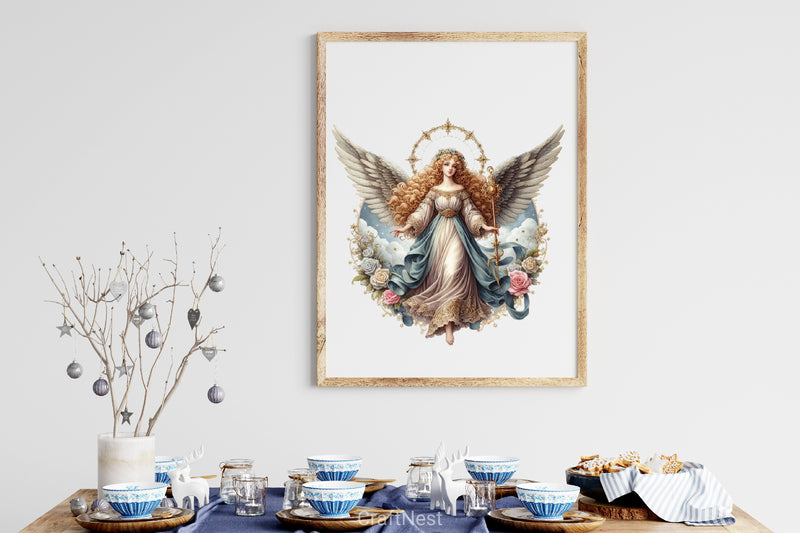 Victorian Angels Clipart Bundle - CraftNest - Digital Crafting and Art
