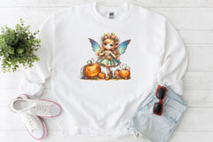 Little Pumpkin Fairy Clipart Bundle - CraftNest - Digital Crafting and Art