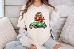 Christmas Car Clipart Bundle 4 - CraftNest - Digital Crafting and Art