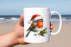 Robin Santa Bird Clipart Bundle - CraftNest - Digital Crafting and Art