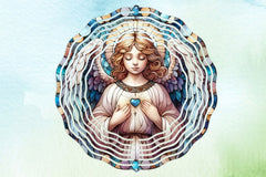 Stained Glass Angel Fairy Clipart Bundle - CraftNest - Digital Crafting and Art