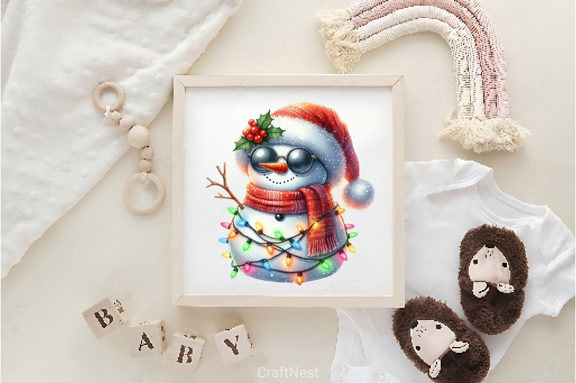 Christmas Snowman Clipart Bundle 3 - CraftNest - Digital Crafting and Art