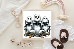Halloween Ghost Book Clipart Bundle - CraftNest - Digital Crafting and Art