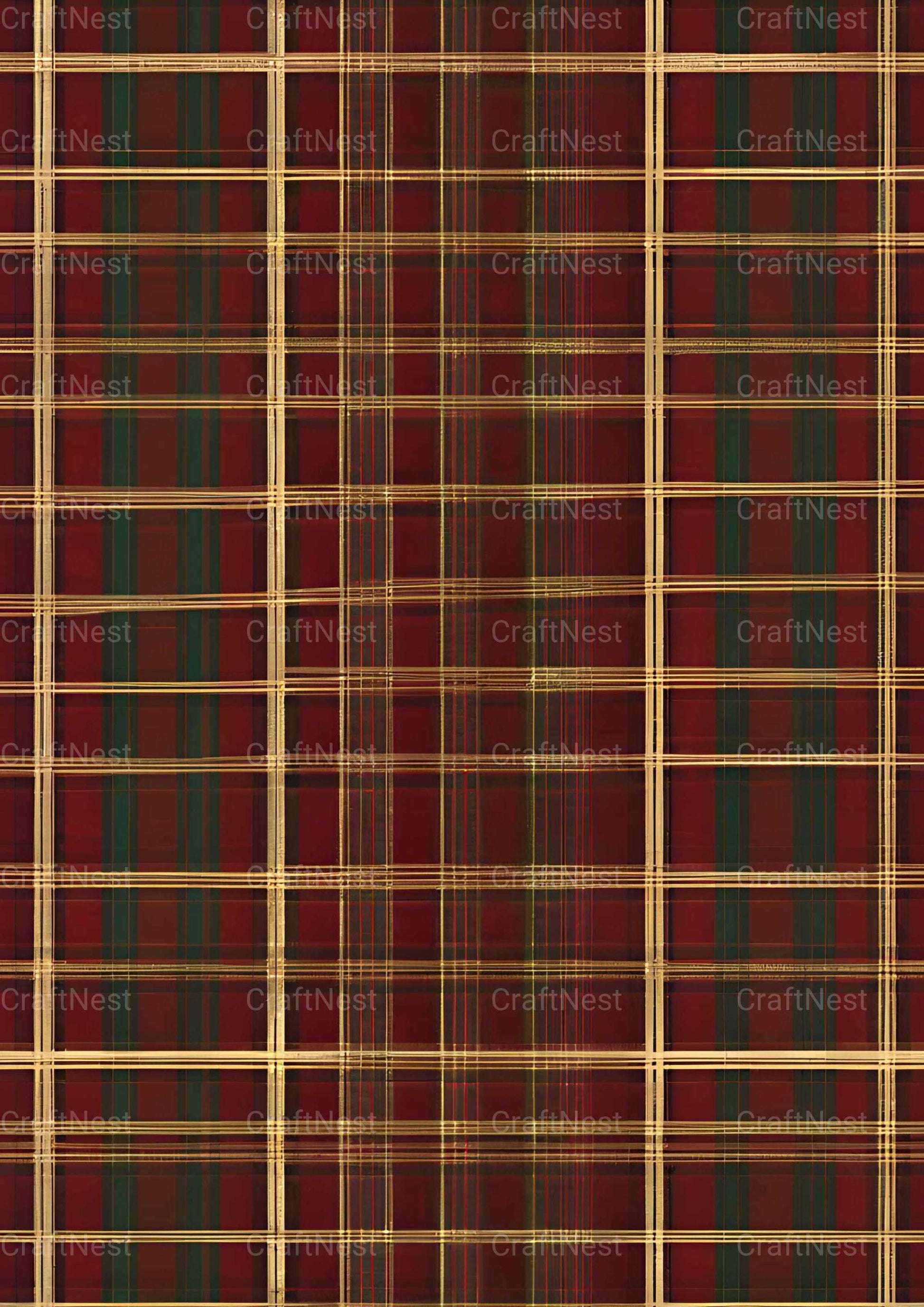 Christmas Plaids Textures - CraftNest - Digital Crafting and Art