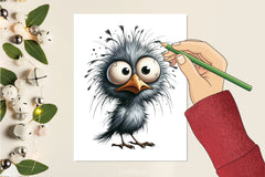 Funny Bird Clipart Bundle - CraftNest - Digital Crafting and Art