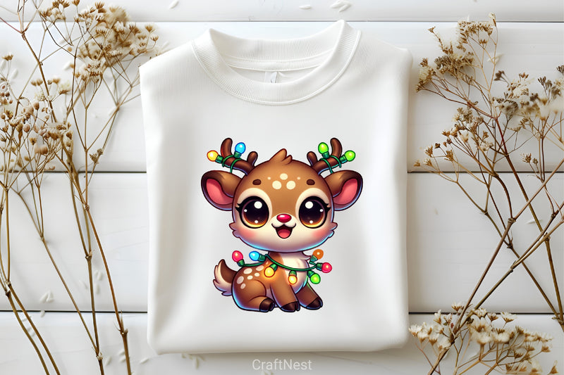 Christmas Reindeer Clipart Bundle 4 - CraftNest - Digital Crafting and Art