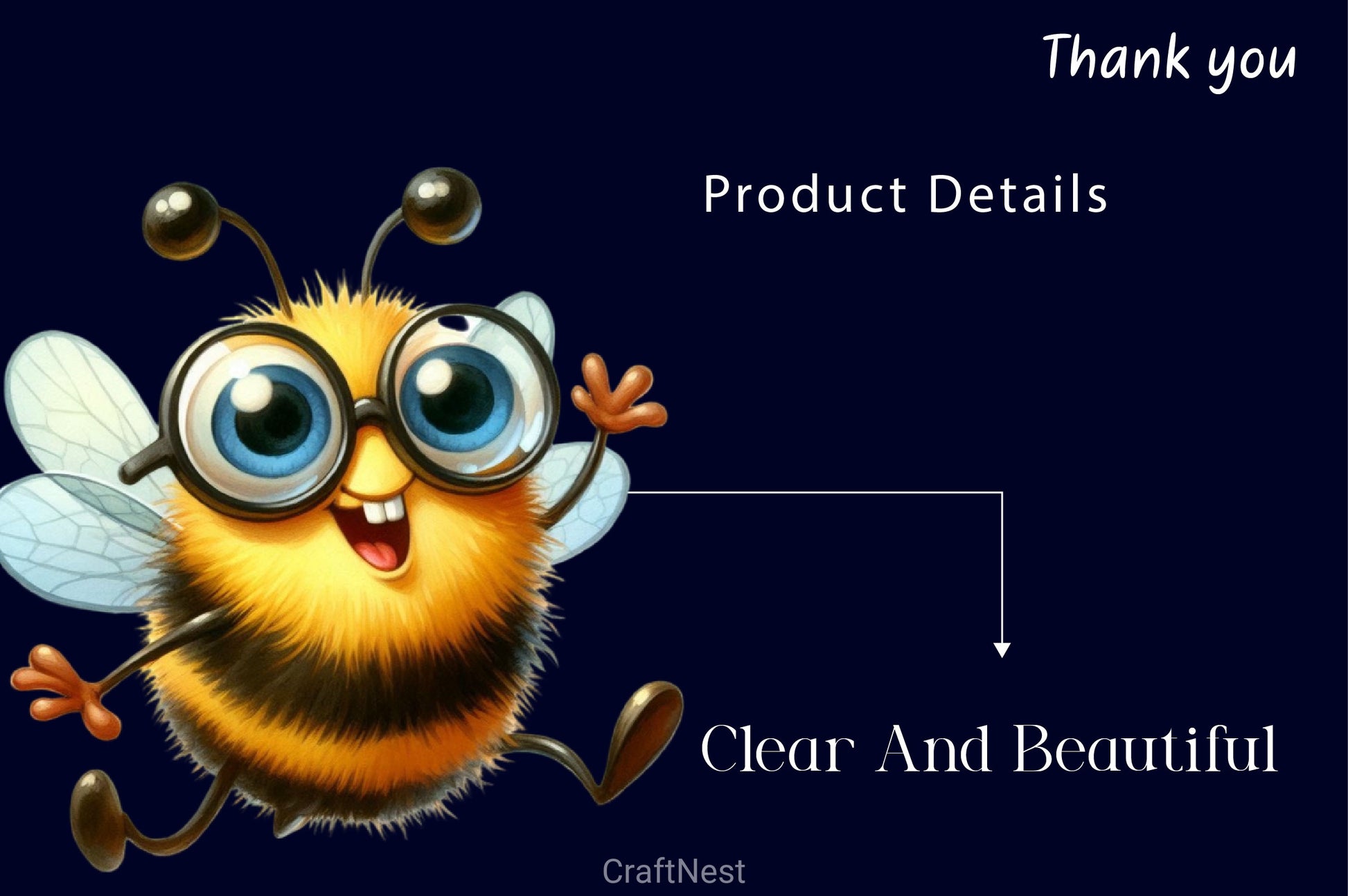 Funny Bee Clipart Bundle 3 - CraftNest - Digital Crafting and Art