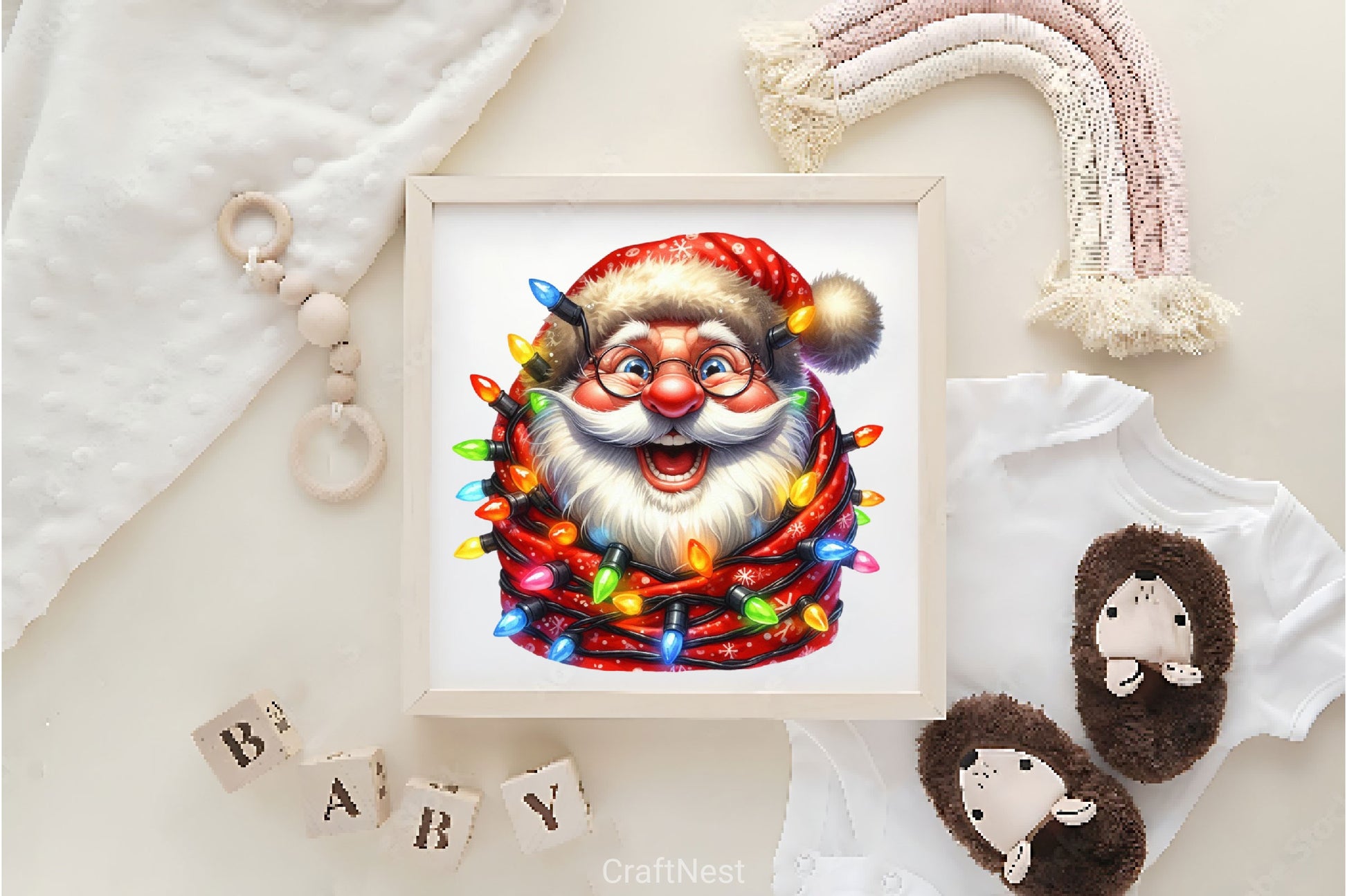 Santa Claus Clipart Bundle 3 - CraftNest - Digital Crafting and Art