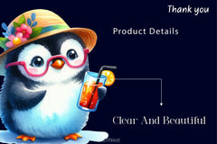 Funny Penguin In Pool Party Clipart Bundle 2 - CraftNest - Digital Crafting and Art