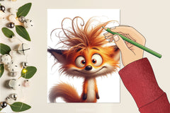 Whimsical Fox Clipart Bundle - CraftNest - Digital Crafting and Art