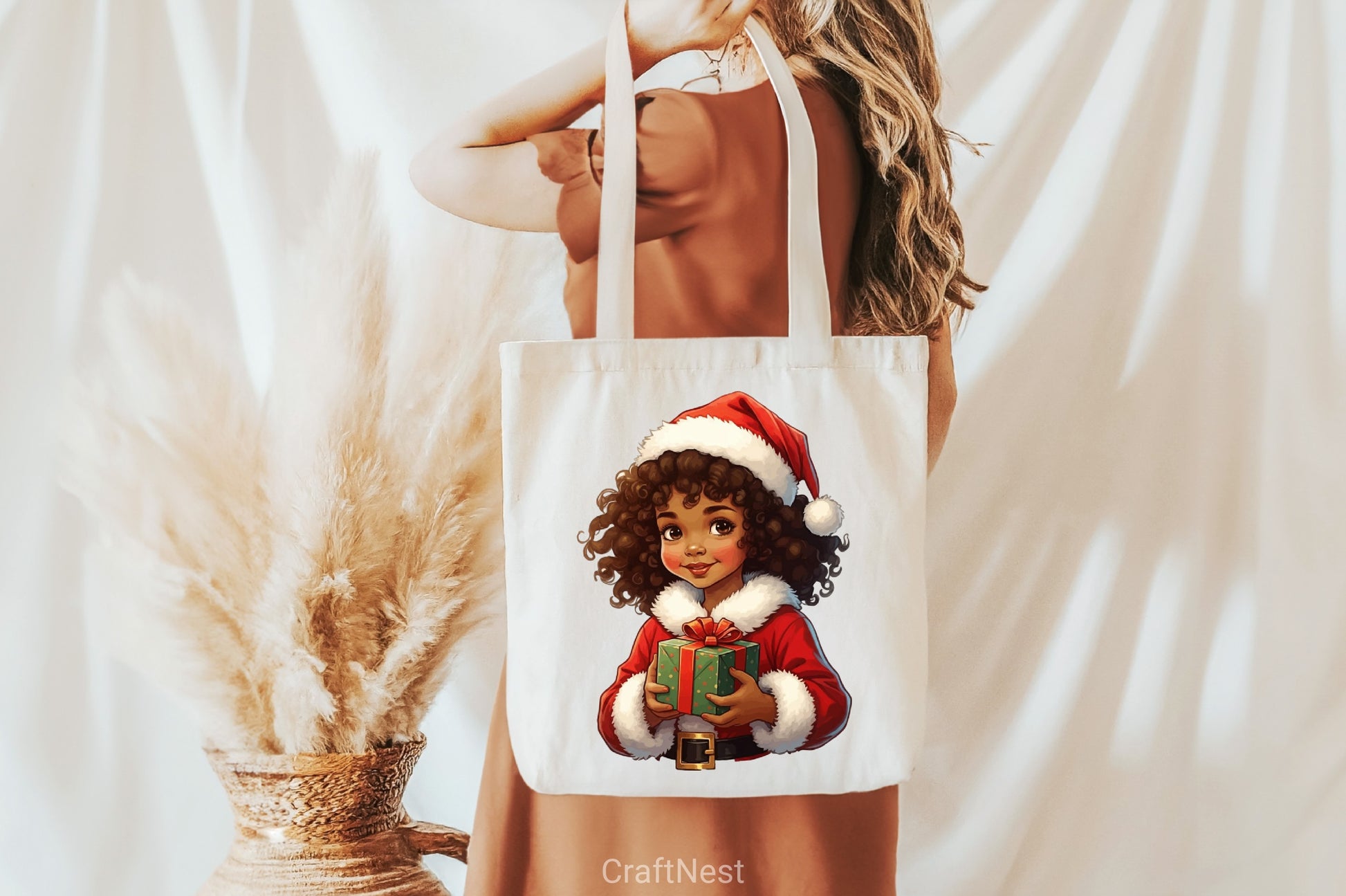 Christmas Black Girl Clipart Bundle 2 - CraftNest - Digital Crafting and Art