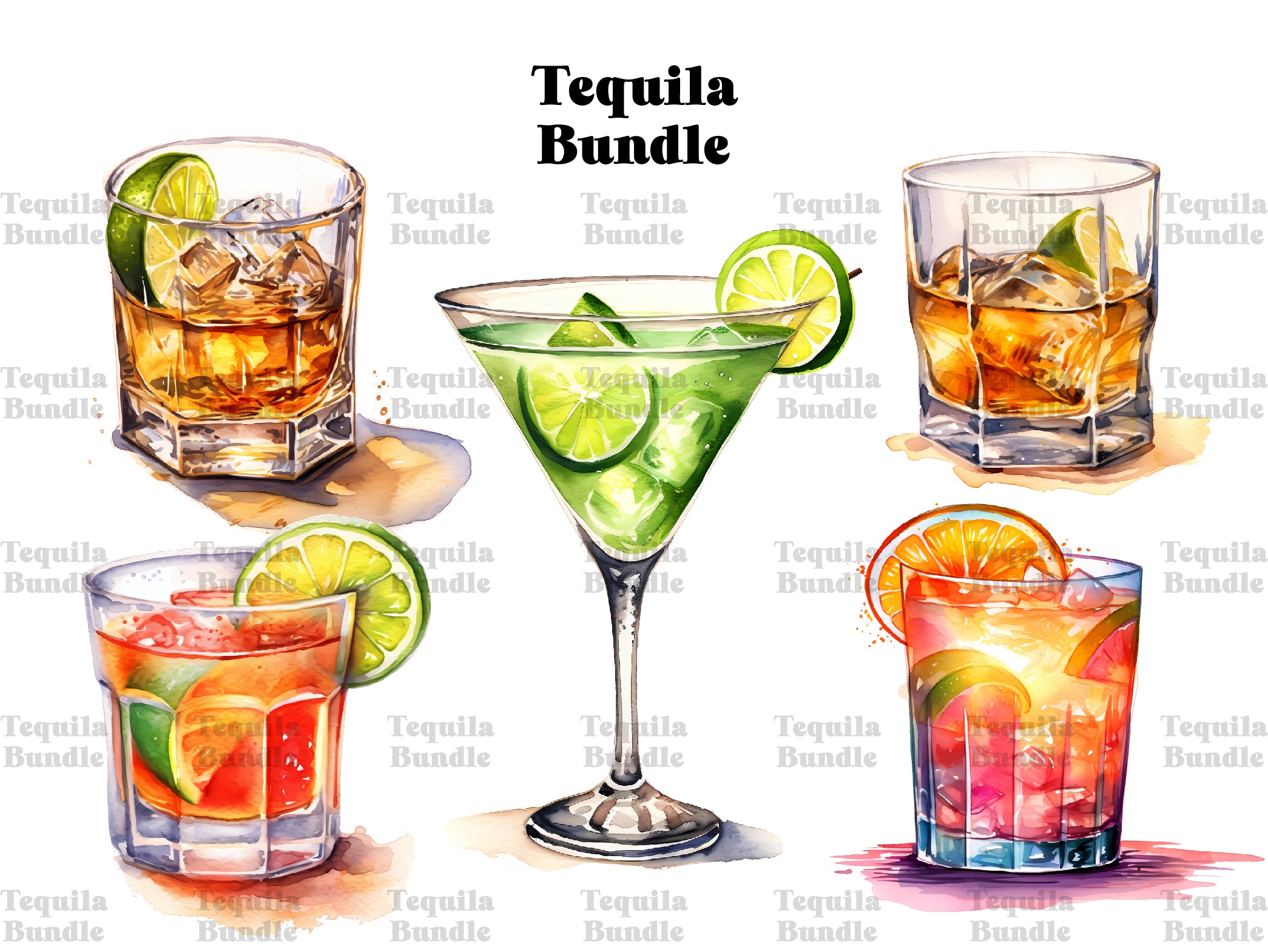 Tequila Clipart - CraftNest