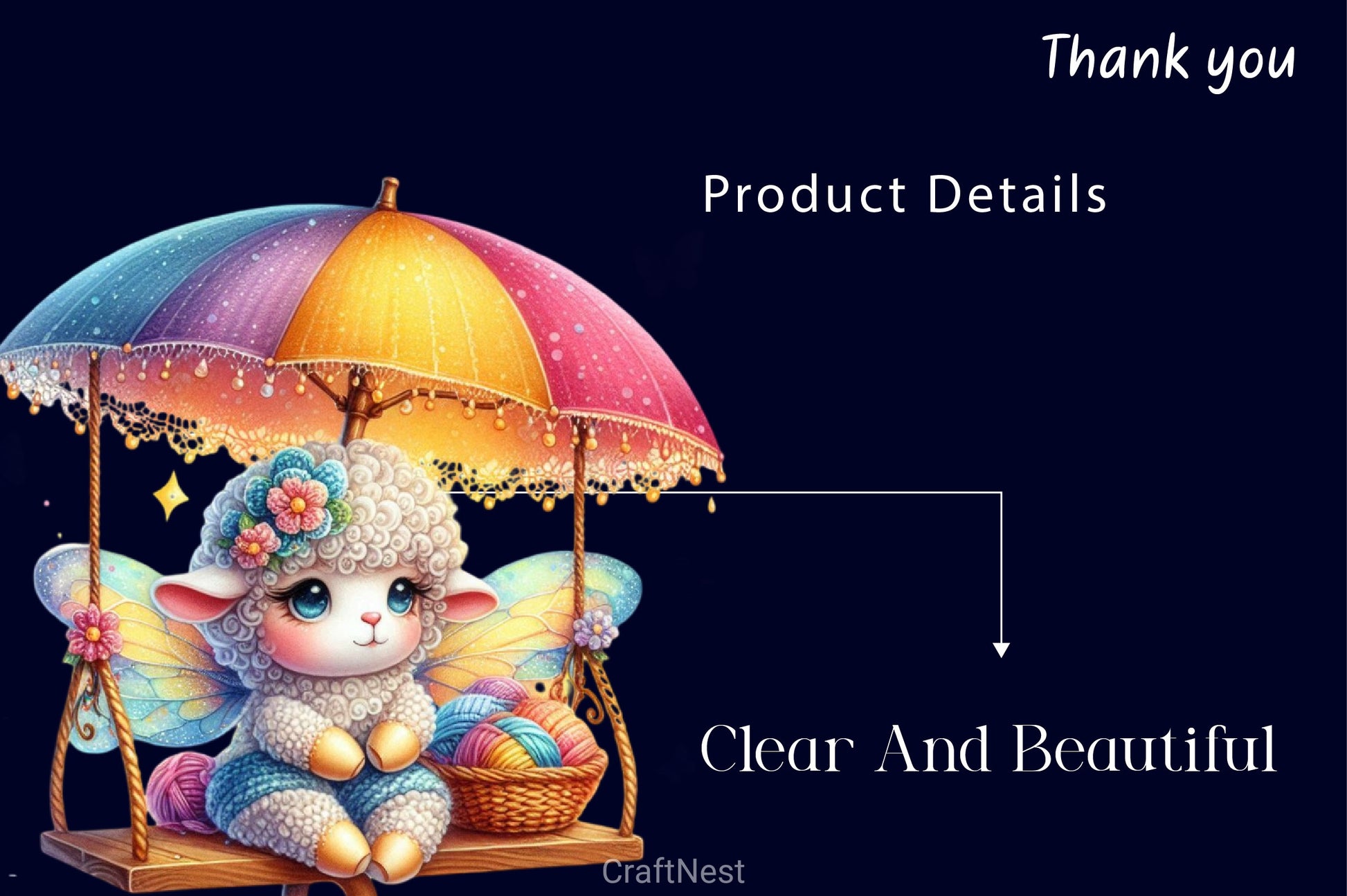 Crochet Magical Fairy Animals Clipart Bundle - CraftNest - Digital Crafting and Art