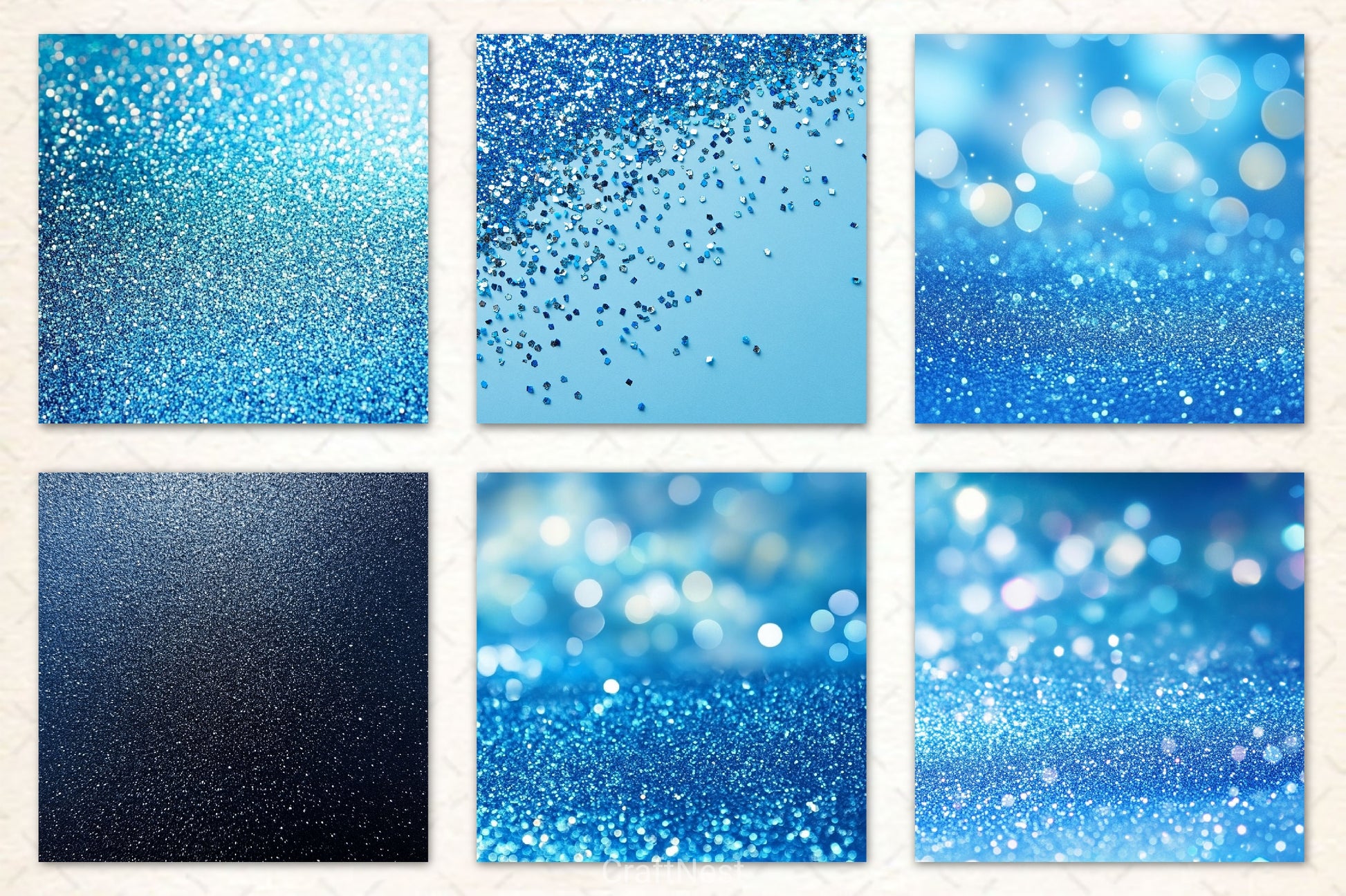 Blue Glitter Texture - CraftNest - Digital Crafting and Art