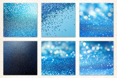 Blue Glitter Texture - CraftNest - Digital Crafting and Art