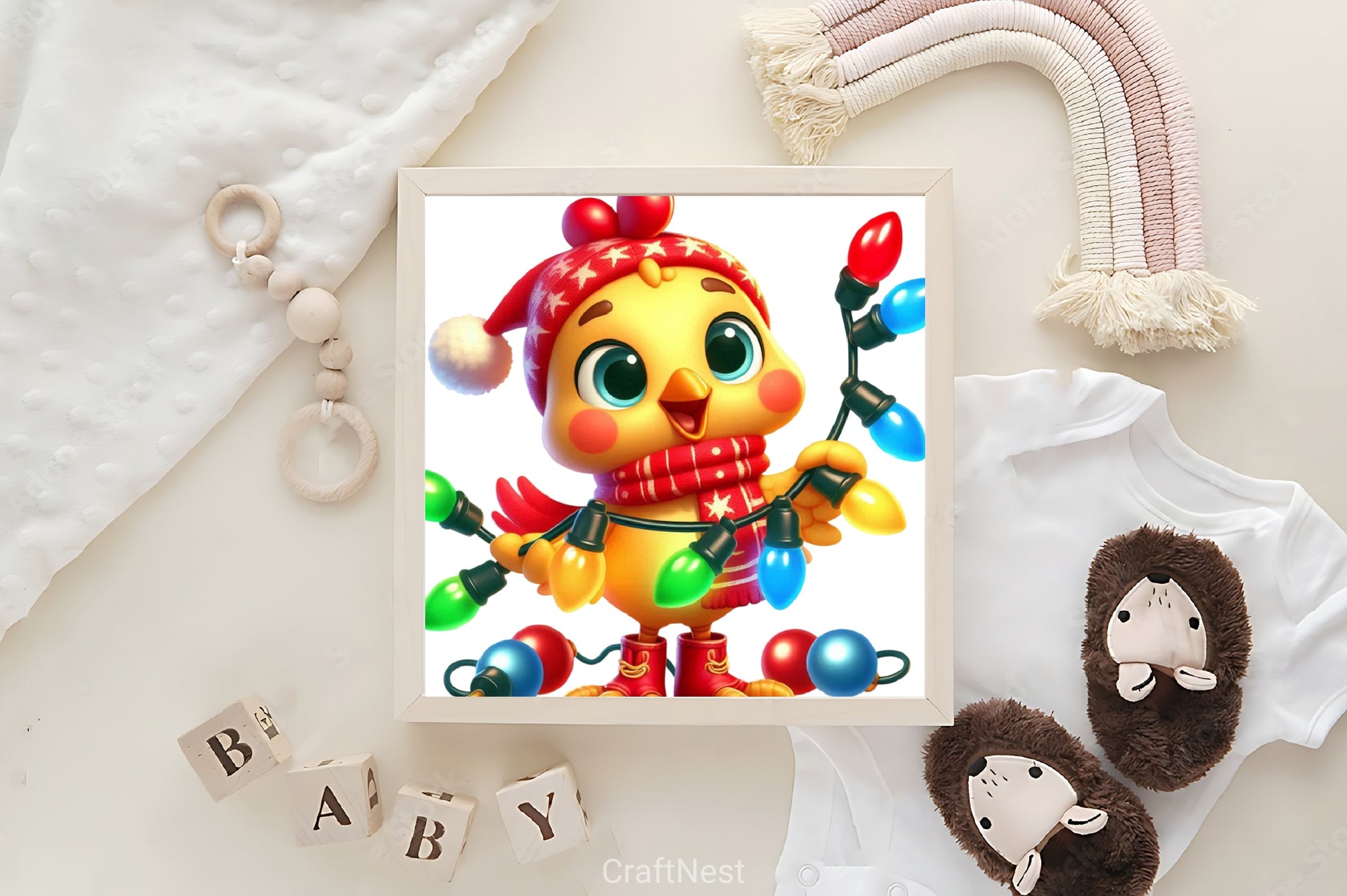 Christmas Chicken Clipart Bundle 2 - CraftNest - Digital Crafting and Art