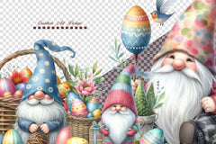 Easter Gnome Clipart Bundle 6 - CraftNest - Digital Crafting and Art