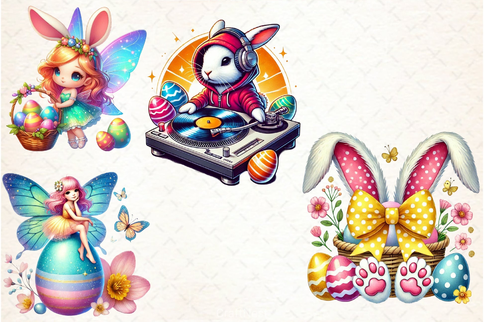 Easter Clipart Bundle 5 - CraftNest - Digital Crafting and Art