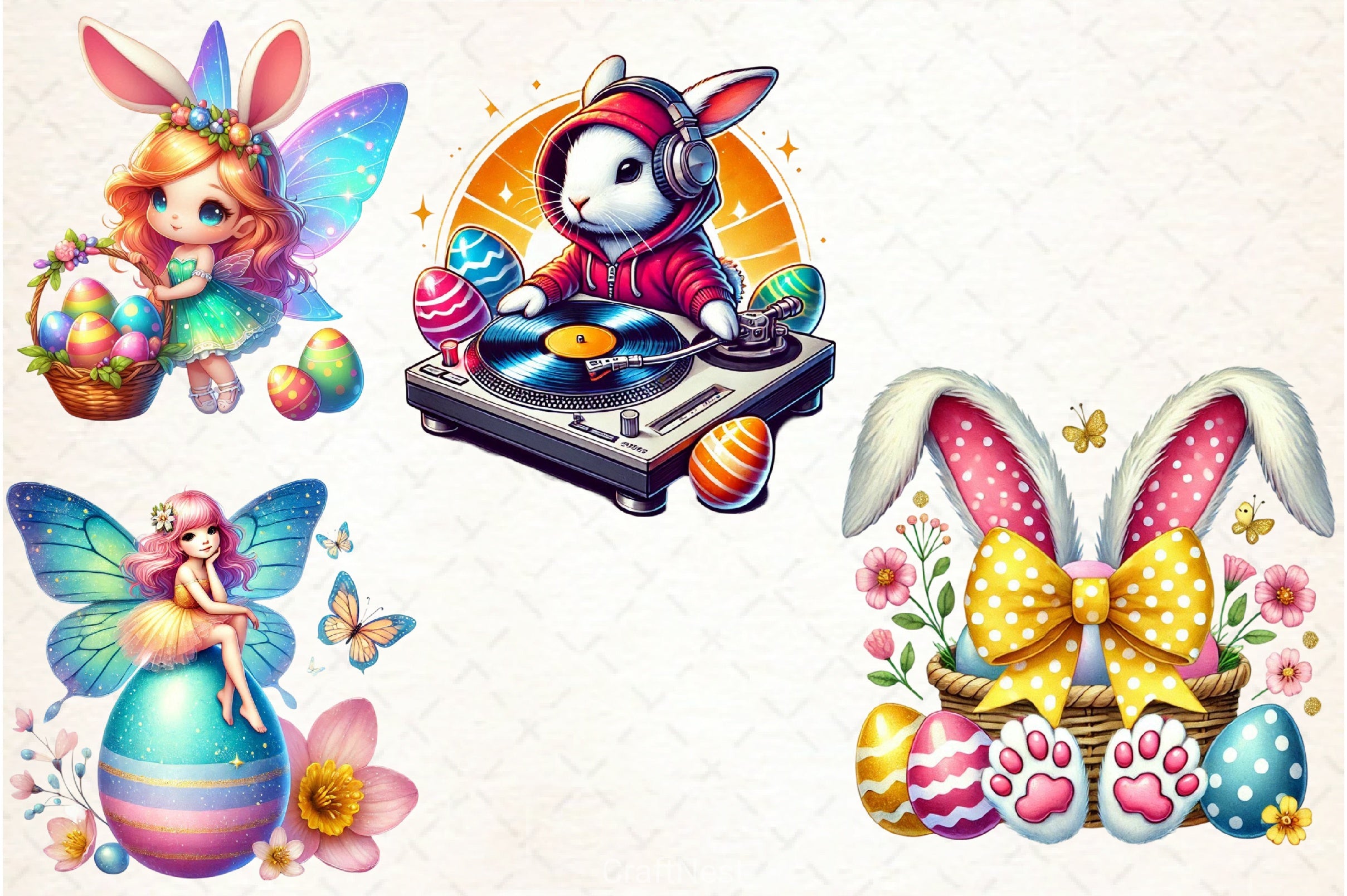 Easter Clipart Bundle 5 - CraftNest - Digital Crafting and Art