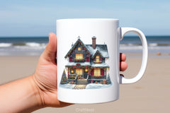 Black & White Plaid Christmas Clipart Bundle - CraftNest - Digital Crafting and Art