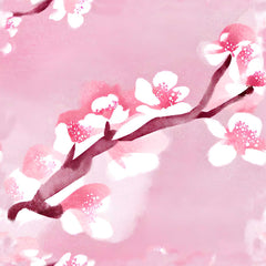 Sakura Blossom Seamless Digital Paper - CraftNest - Digital Crafting and Art