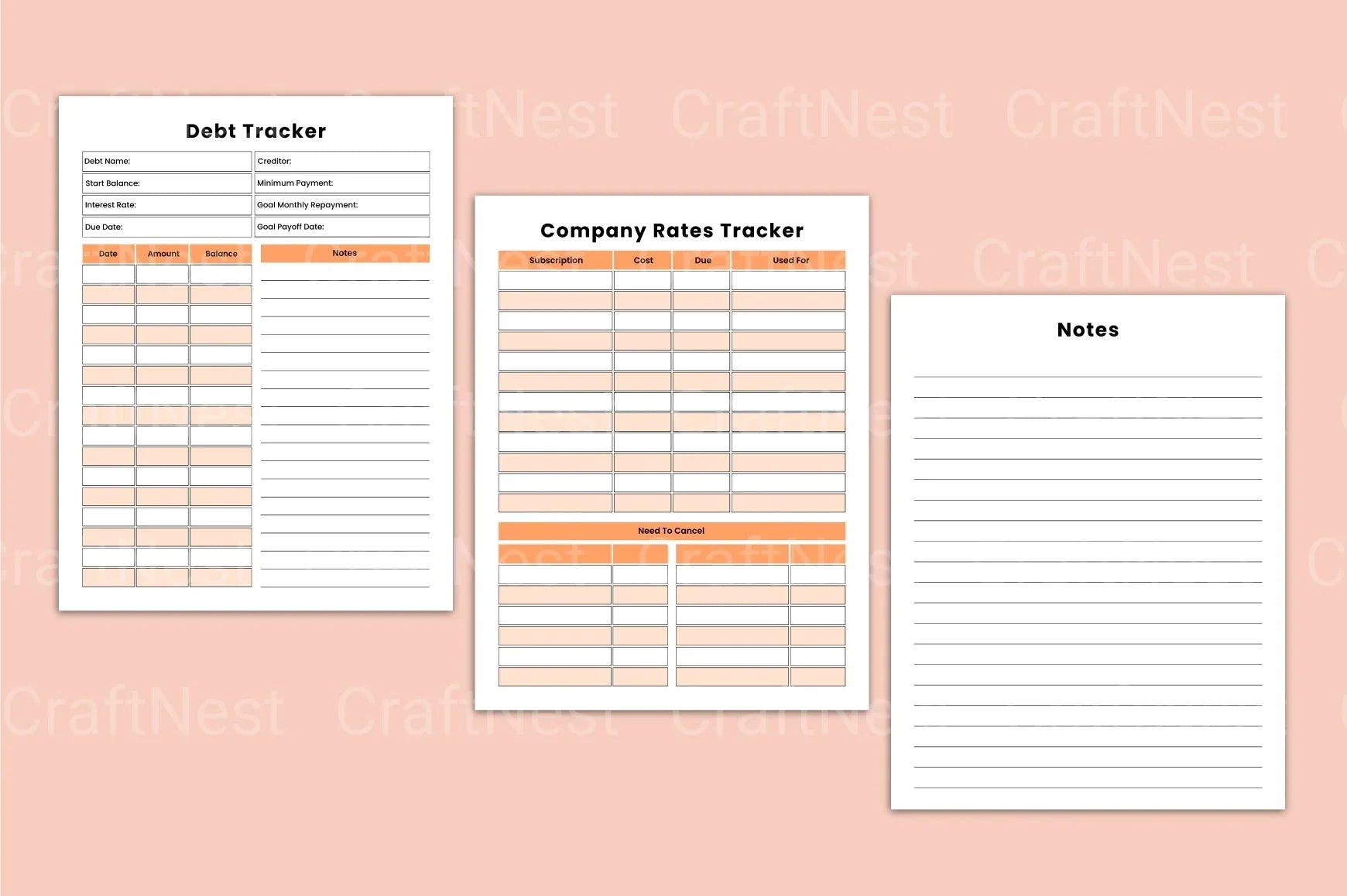 Online Business Workbook Guide - CraftNest - Digital Crafting and Art