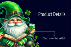 St Patrick's Gnomes Clipart Bundle - CraftNest - Digital Crafting and Art