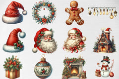 Classic Christmas Clipart Bundle 13 - CraftNest - Digital Crafting and Art