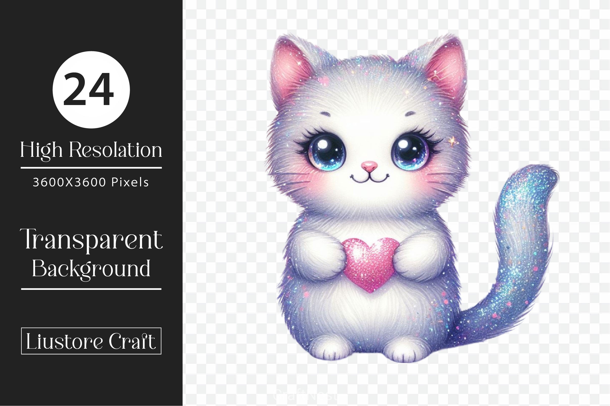 Adorable Cute Animals Clipart Bundle - CraftNest - Digital Crafting and Art