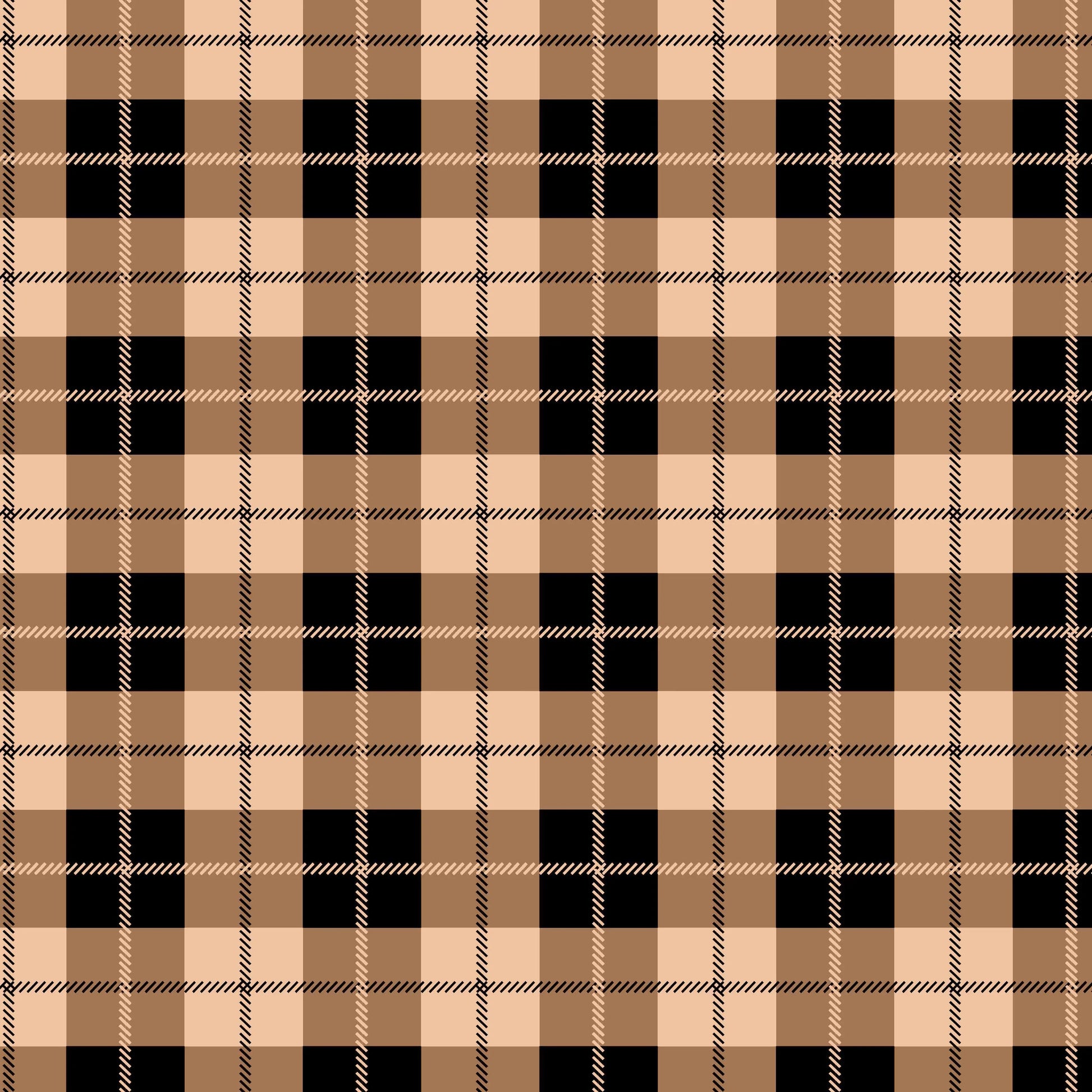 Fall Plaid Seamless Digital Paper - CraftNest - Digital Crafting and Art