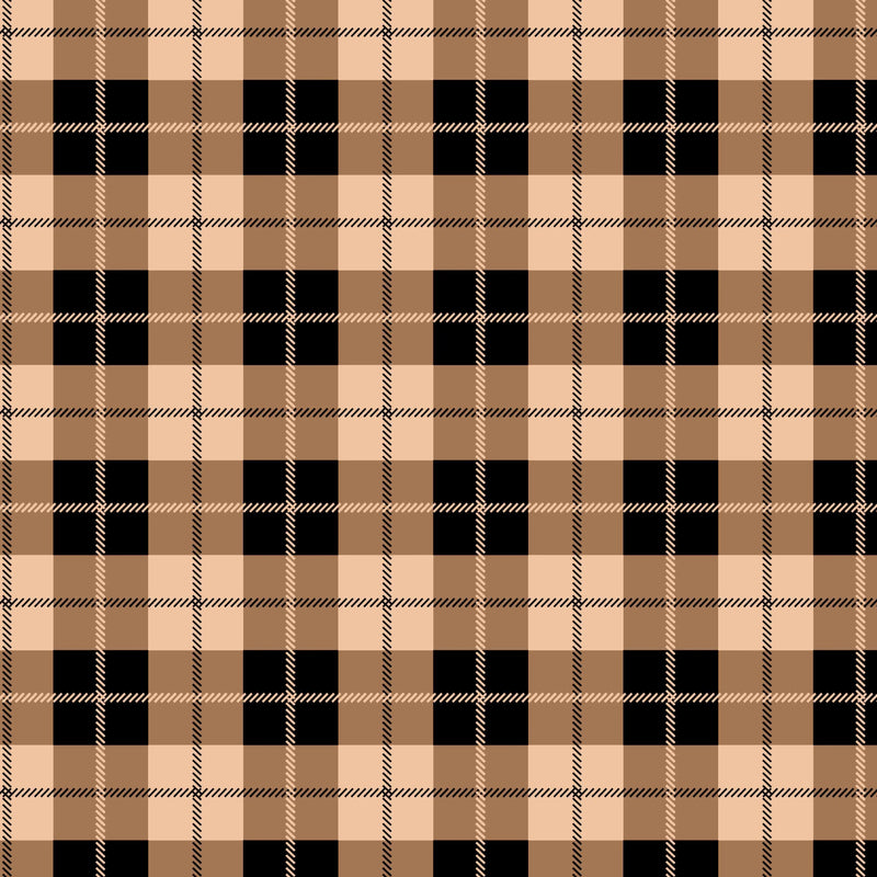 Fall Plaid Seamless Digital Paper - CraftNest - Digital Crafting and Art