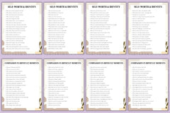 Self-Compassion Prompt Book for Personal Growth - CraftNest - Digital Crafting and Art