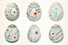 Easter Egg Clipart Bundle 2 - CraftNest - Digital Crafting and Art