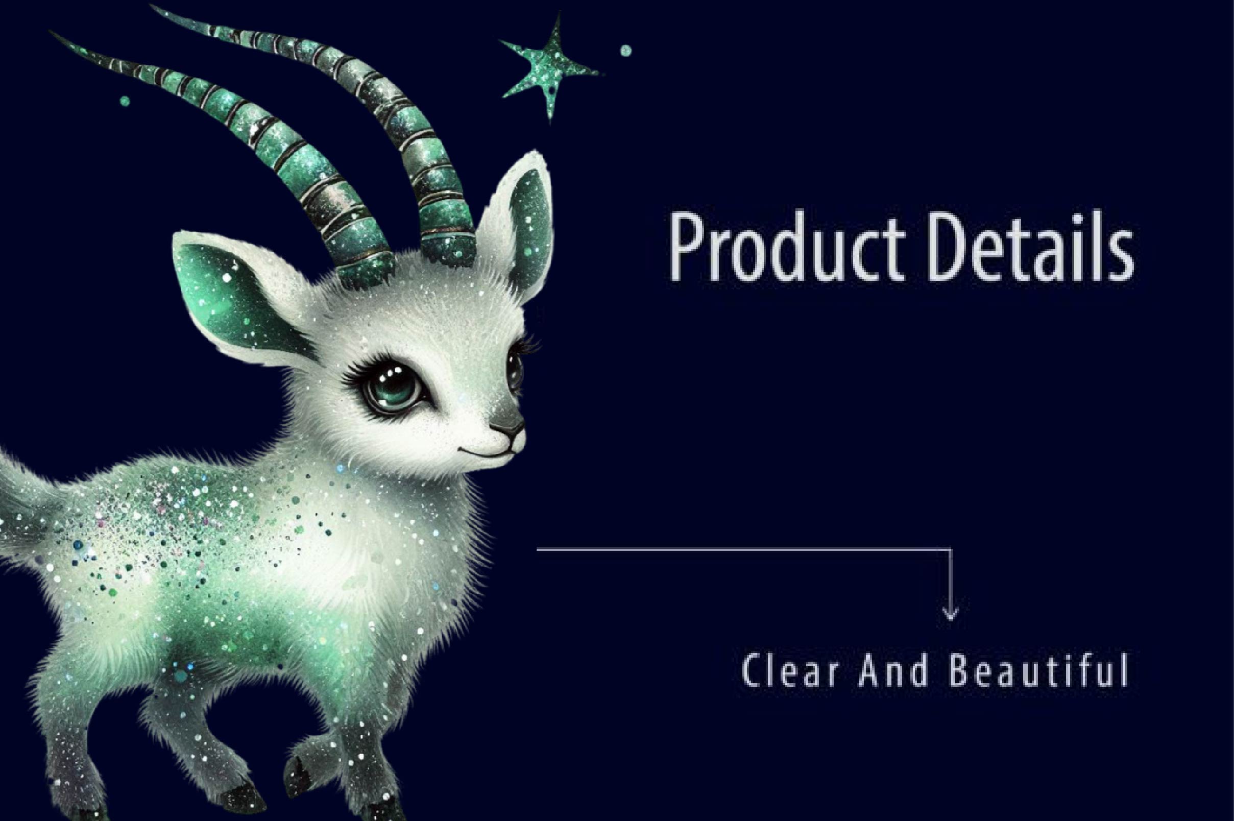 Glitter Oryx Clipart Bundle - CraftNest - Digital Crafting and Art