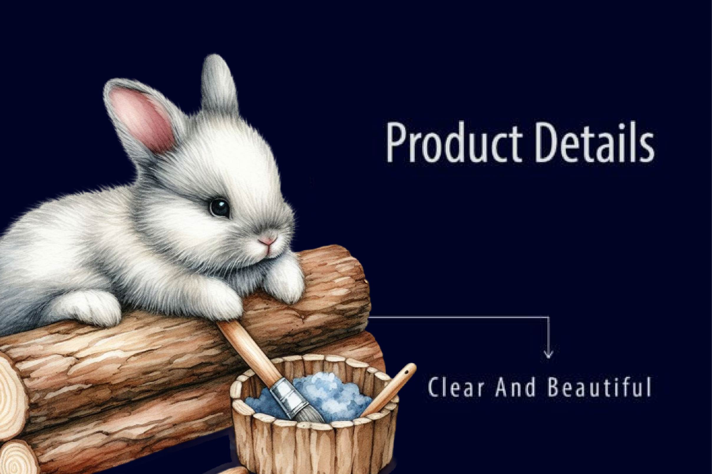 Cute Bunny Clipart Bundle 1 - CraftNest - Digital Crafting and Art