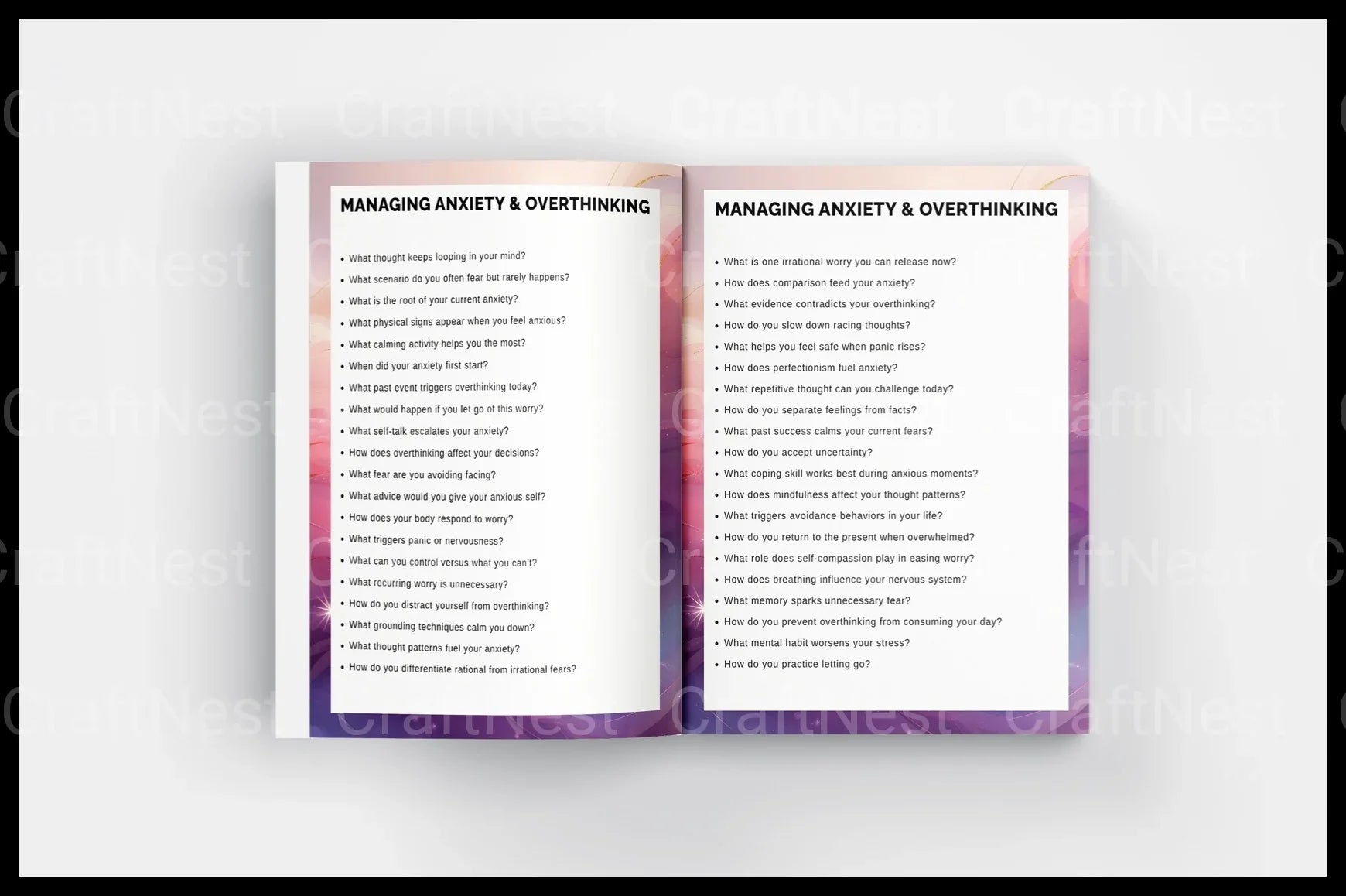 Emotional Healing Prompts for Personal Growth - CraftNest - Digital Crafting and Art
