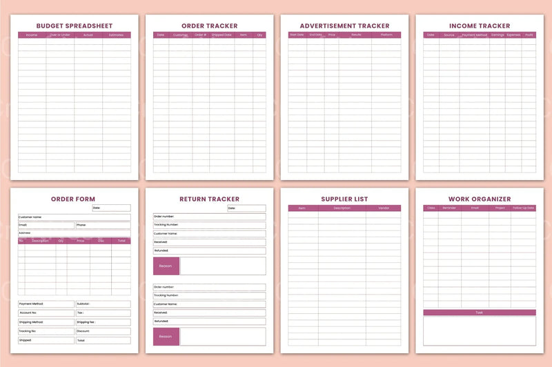 Women CEO Organizer - CraftNest - Digital Crafting and Art