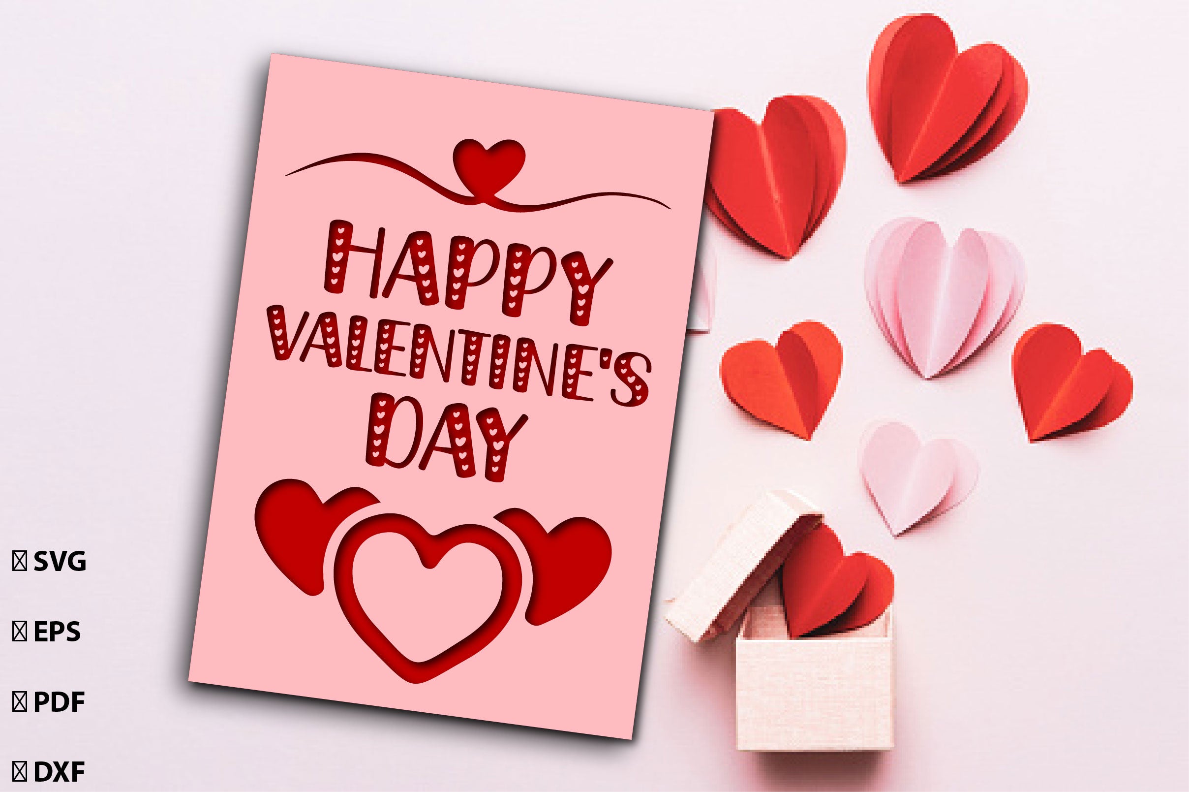 Happy Valentine's Day Card Bundle - CraftNest - Digital Crafting and Art