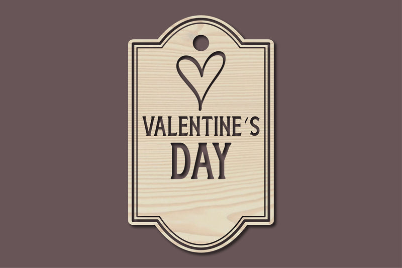 Valentine Gift Tag Laser Cut Bundle - CraftNest - Digital Crafting and Art