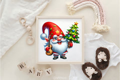 Christmas Funny Gnome Clipart Bundle 2 - CraftNest - Digital Crafting and Art