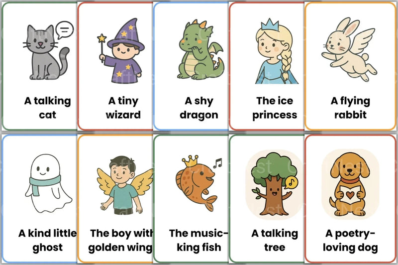 Imagination Cards for Kids - CraftNest - Digital Crafting and Art